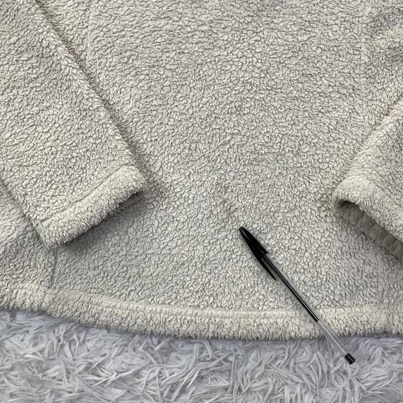 Patagonia Jacket Womens Small Dyno White Los Gatos 1/4 Zip High Pile Fleece S - Picture 9 of 14